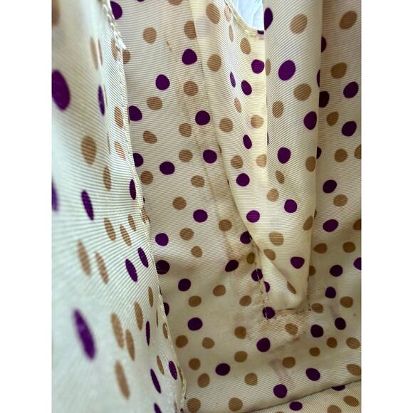 Kate Spade New York Black White Satchel Purse Handbag Shoulder Bag Polka Dot - Picture 10 of 16